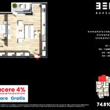 Cernica, apartament 2 camere, bloc nou, parcare gratis